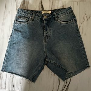 jean bermuda shorts